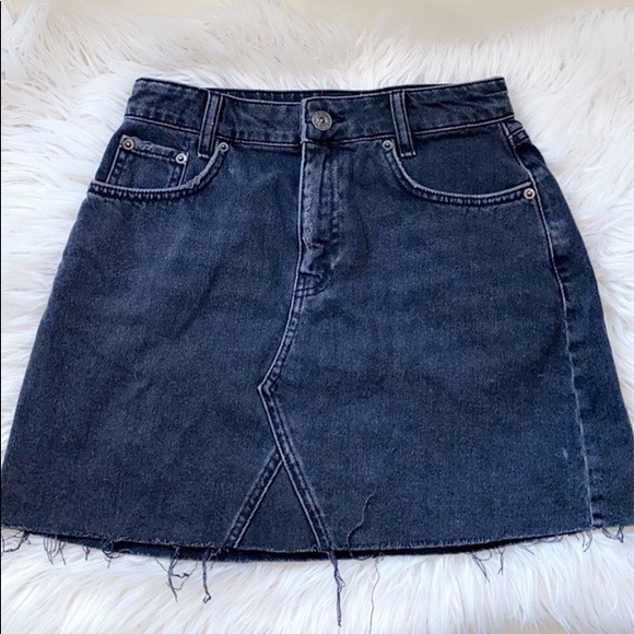 BDG Black Denim Mini Skirt - Picture 2 of 3